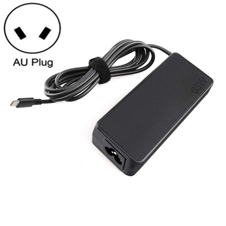 Lisslune | 20V 3.25A 65W Power Adapter Charger Thunder Type-C Port Laptop Cable, The plug specification: AU plug