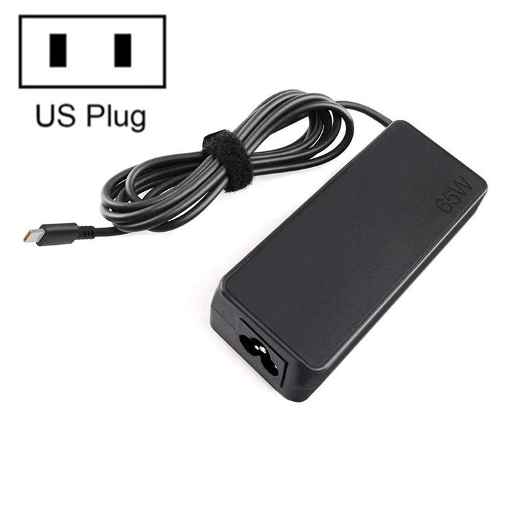 Lisslune | 20V 3.25A 65W power adapter charger Thunder Type-C port laptop cable, The plug specification: US plug