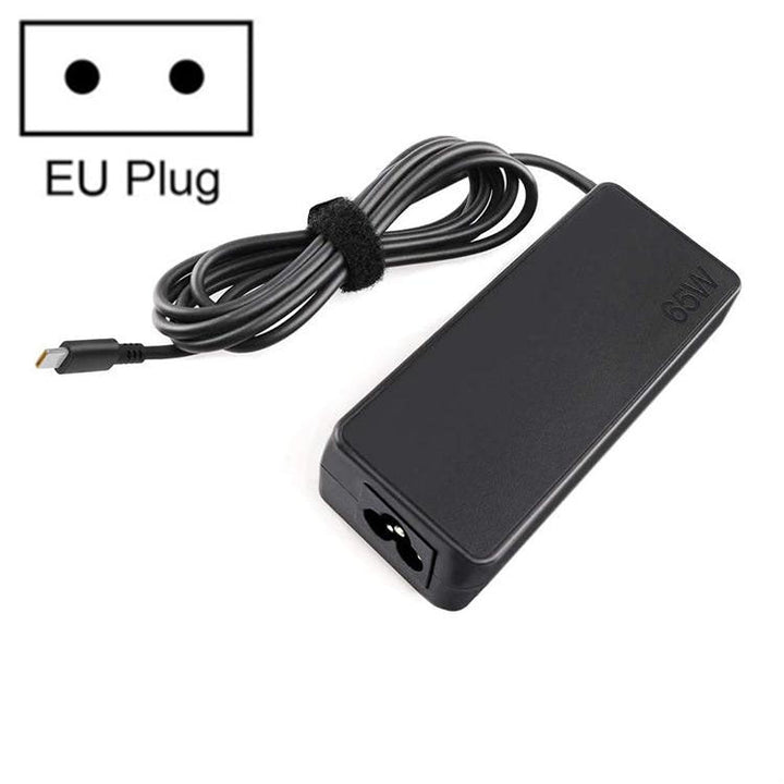 Lisslune | 20V 3.25A 65W power adapter charger Thunder Type-C port laptop cable, The plug specification: EU plug