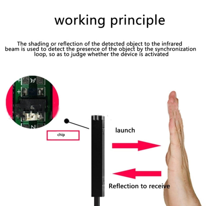 Lisslune | IRSW20A USB HID reflective photoelectric switch