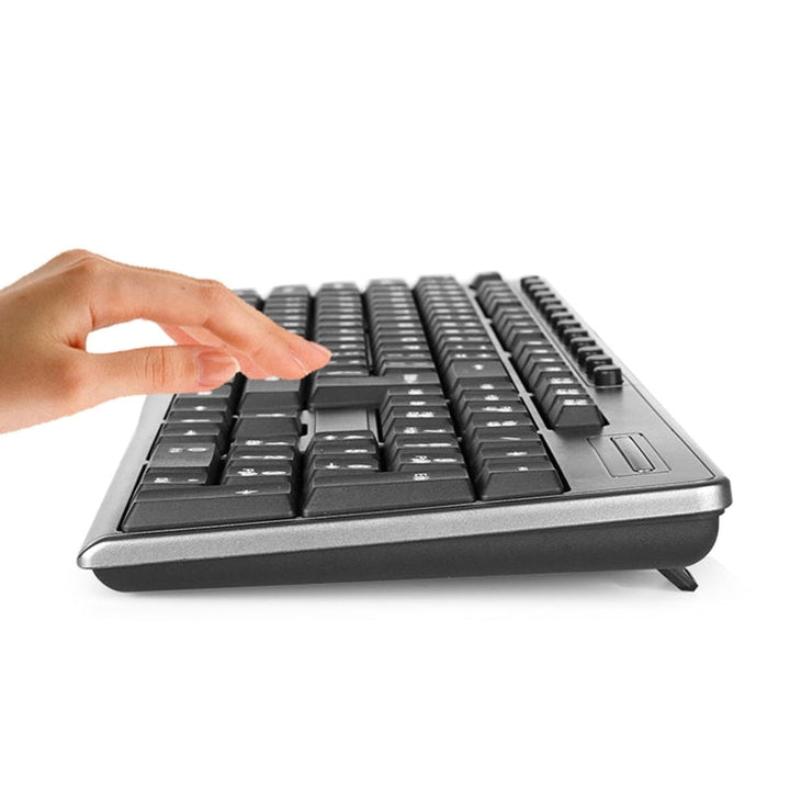 Lisslune | KB6600 104 Keys 2.4G Wireless Keyboard and Mouse Set