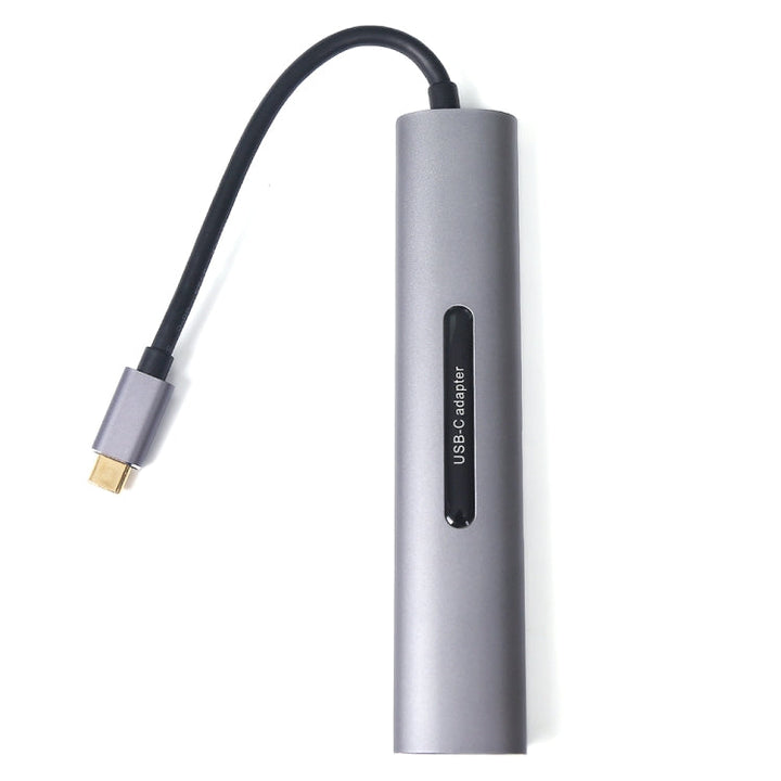 Lisslune | V161B 9-in-1 Type-C to HD / VGA / USB3.0 / SD / 3.5mm Audio / TF-Card Reader HUB