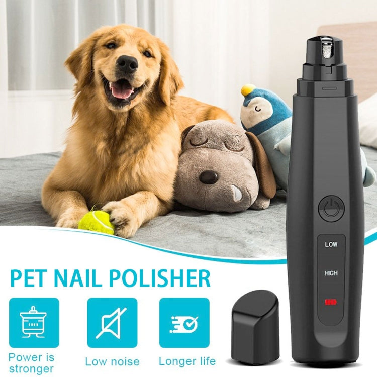 Electric Dog Nail Grinder USB Rechargeable Pet-friendly Nail Clipper
