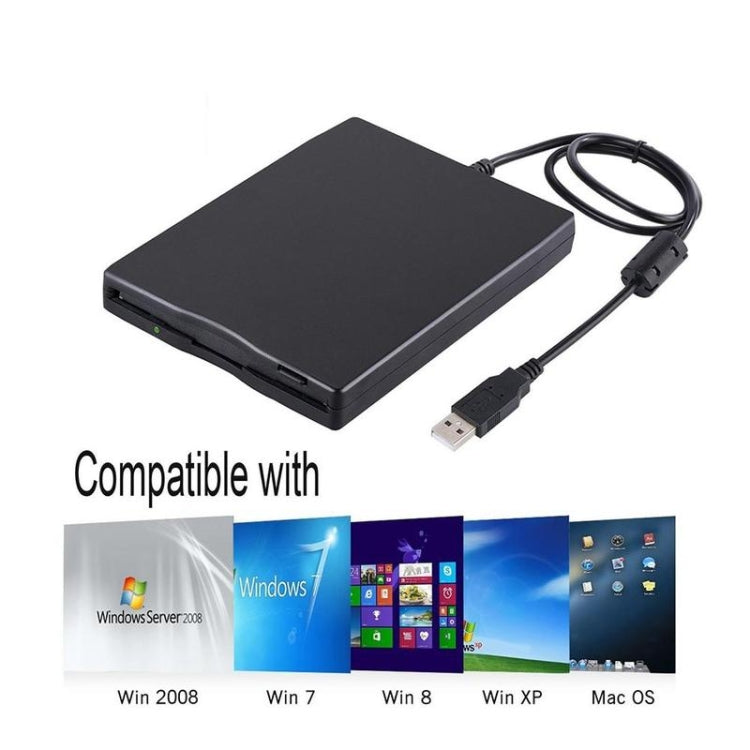 Lisslune | 3.5 inch portable floppy disk drive 1.44MB external FDD device