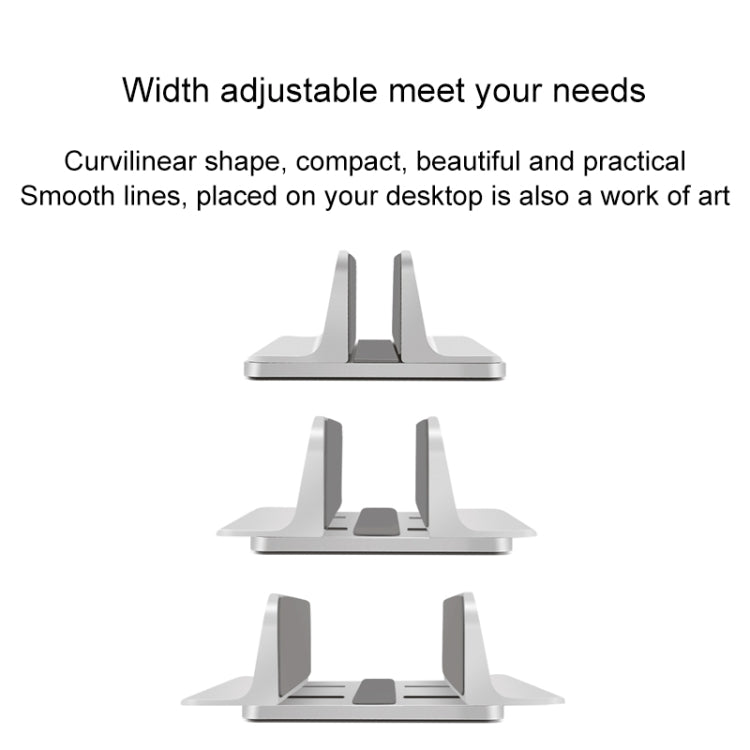 Lisslune | Aluminum Alloy Laptop Stand Cooling Storage Base
