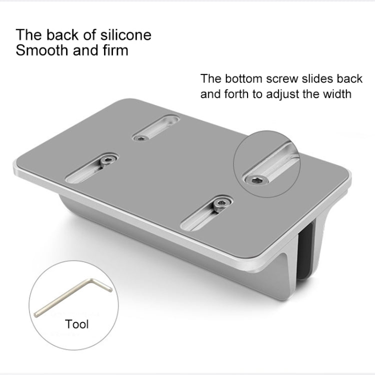 Lisslune | Aluminum Alloy Laptop Stand Cooling Storage Base