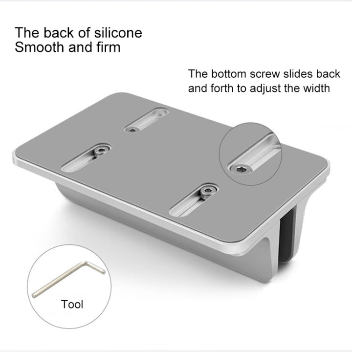 Lisslune | Aluminum Alloy Laptop Stand Cooling Storage Base