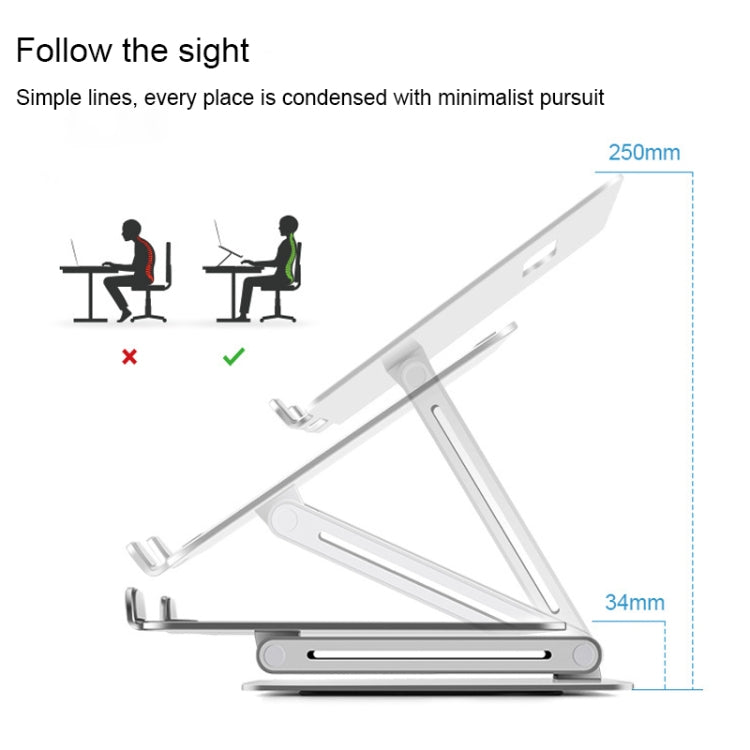 Lisslune | AP-2V Aluminum Alloy Laptop Stand