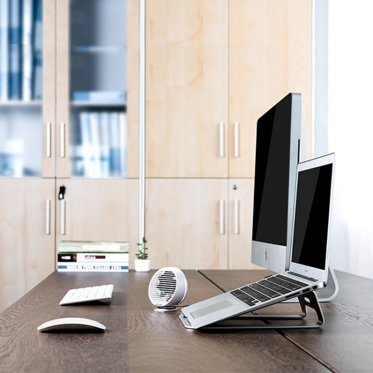 Lisslune | AP-1S Aluminum Alloy Laptop Stand with Cooler