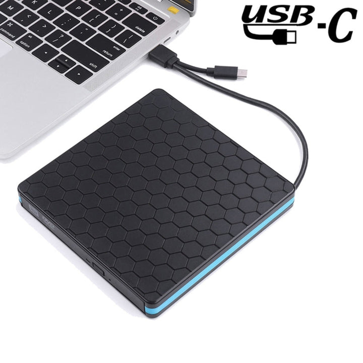 Lisslune | Universal Optical Drive Typ-C USB 3.0 External DVD/CD/VCD Burner RW SVCD Drive Player