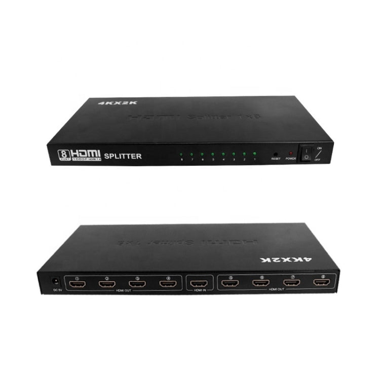 Lisslune | 1 x 8 4K x 2K 3840*2160/30HZ HDMI Splitter