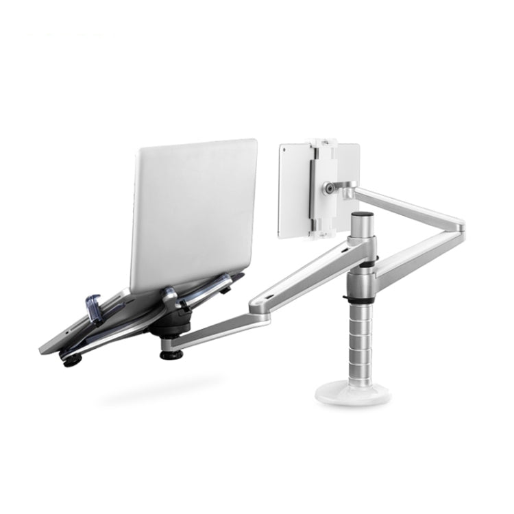 Lisslune | OA-9X Height Adjustable Rotating Stand for 10-16 Inch Laptops and 4.7-12.9 Inch Tablet PCs
