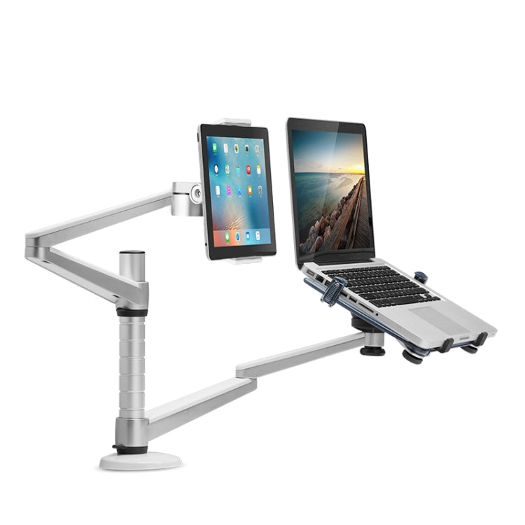 Lisslune | OA-9X Height Adjustable Rotating Stand for 10-16 Inch Laptops and 4.7-12.9 Inch Tablet PCs