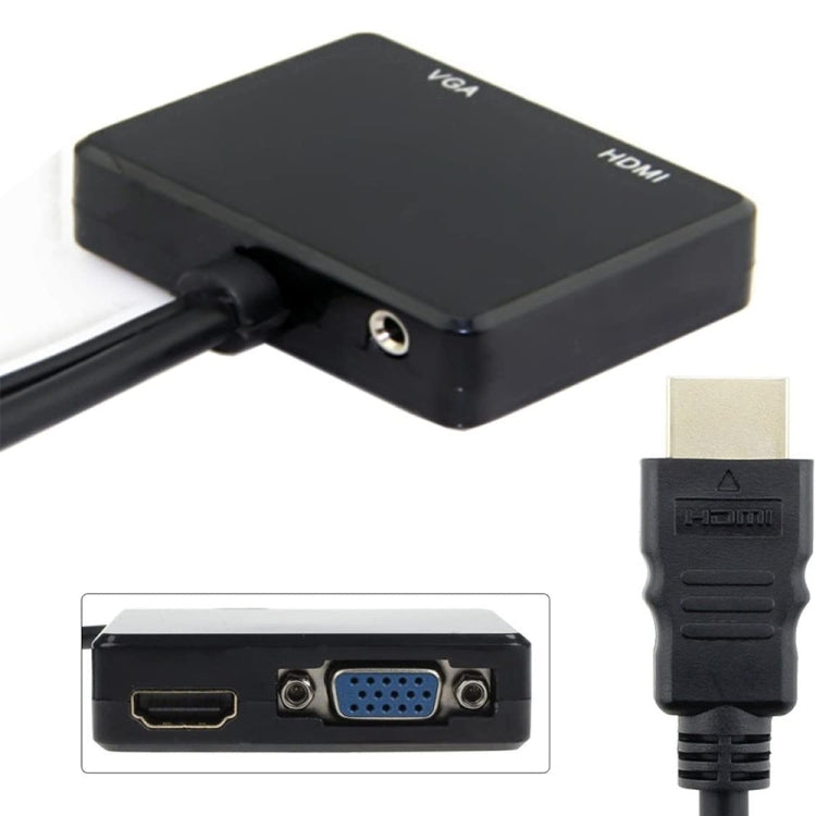 Lisslune | Multi-Screen-Display One-to-Two HDMI to VGA Converter