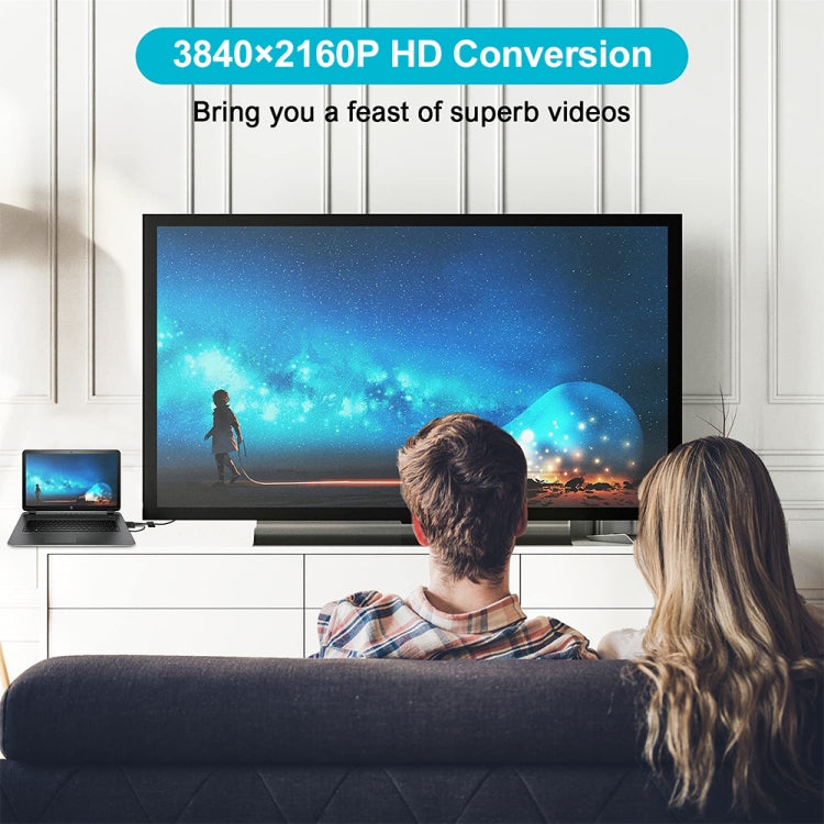 Lisslune | Multi-Screen-Display One-to-Two HDMI to VGA Converter