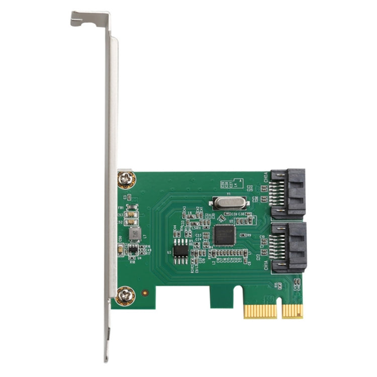 Lisslune | ASM1061 Pci-e2.0 X1 to 2-Port SATA 3.0 Adapter Card