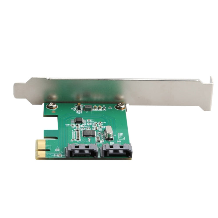 Lisslune | ASM1061 Pci-e2.0 X1 to 2-Port SATA 3.0 Adapter Card