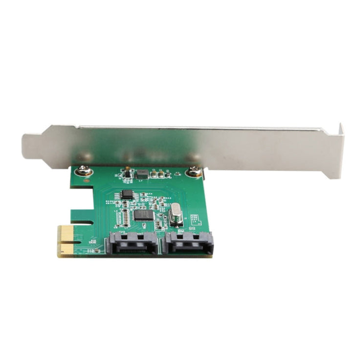 Lisslune | ASM1061 Pci-e2.0 X1 to 2-Port SATA 3.0 Adapter Card