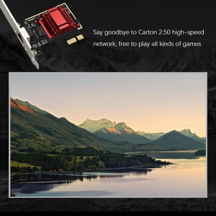 Lisslune | 2.5G Gigabit Computer Games Network Card
