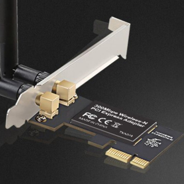 Lisslune | 300M Dual Frequency Wifi Receiver Wireless PCI-E Network Card