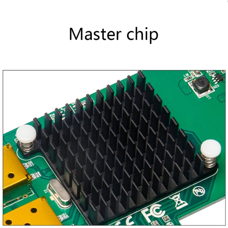 Lisslune | 1000Mbps Ethernet PCIE to Dual Ports Fiber Network Card