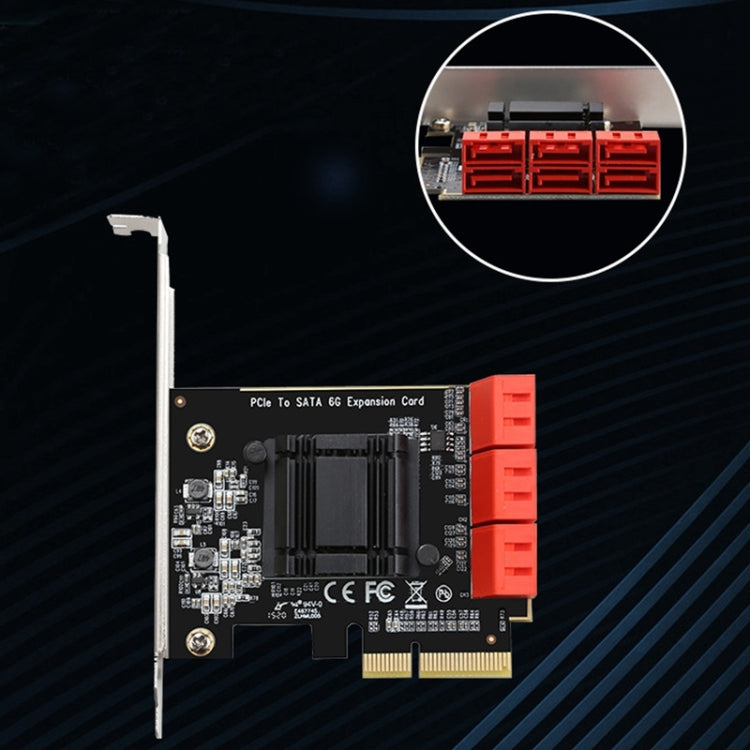 Lisslune | PCIe to SATA 3.0 6G expansion card