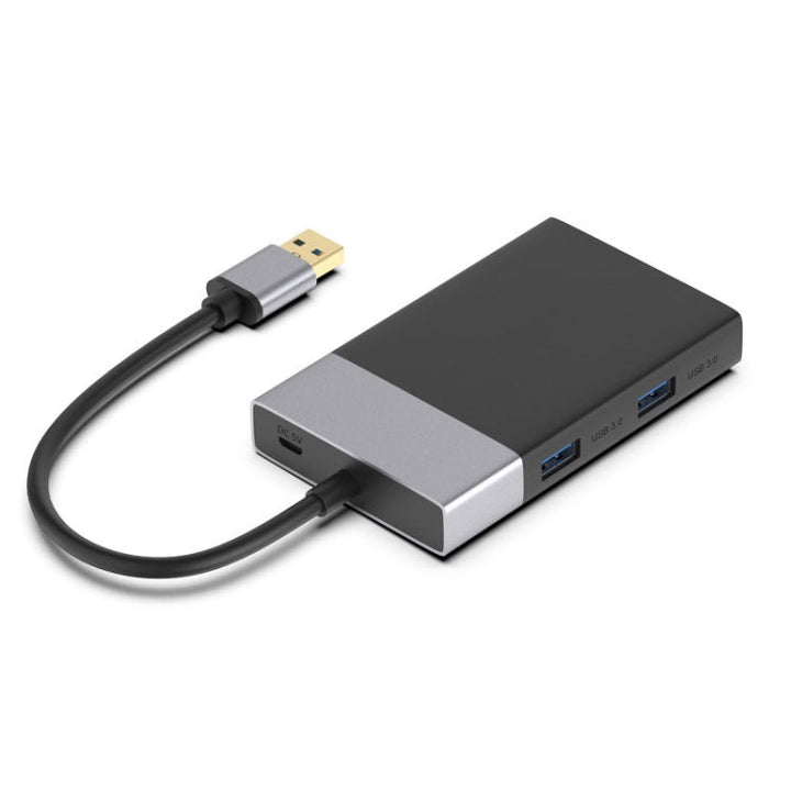 Lisslune | 6-in-1 USB 3.0 to USB3.0 x 2+CF card+TF card+SD card+XQD card HUB adapter