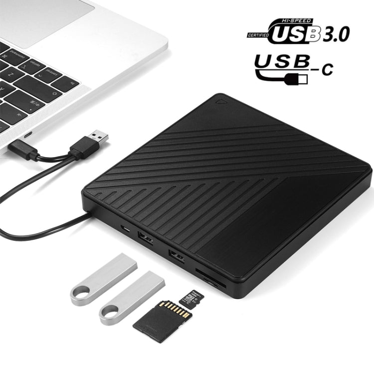 Lisslune | USB 3.0 & Type-C DVD Drive External Optical Drive
