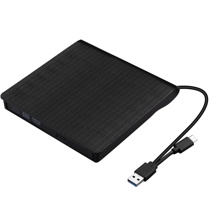 Lisslune | USB 3.0 Type-C Slim optical drive external DVD ROM RW CD writer for desktop laptop PC