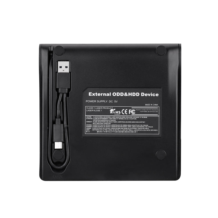 Lisslune | USB 3.0 Type-C Slim optical drive external DVD ROM RW CD writer for desktop laptop PC