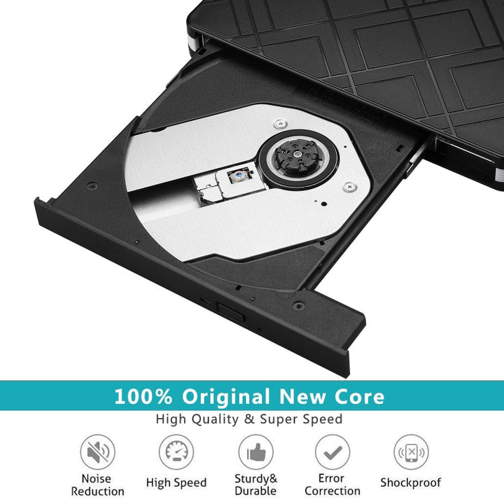 Lisslune | Type-C DVD Burner External optical drive
