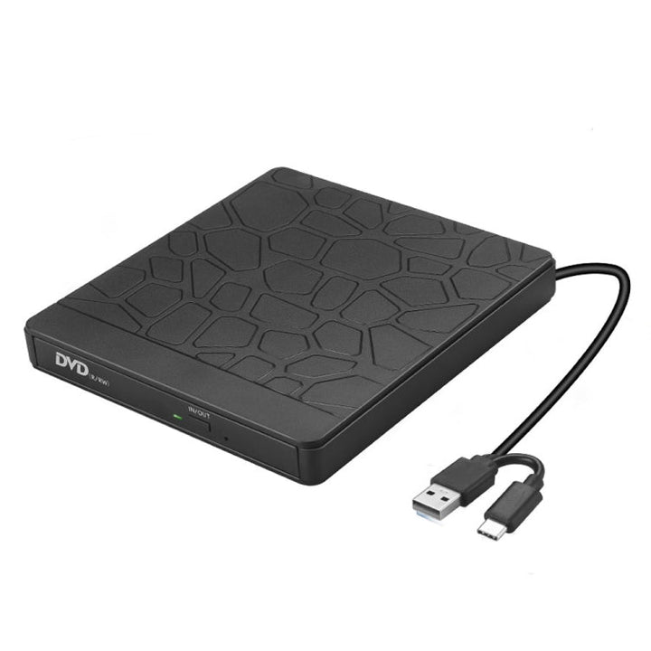 Lisslune | Multifunctional external DVD drive USB3.0 CD DVD +/-RW burner with SD slot
