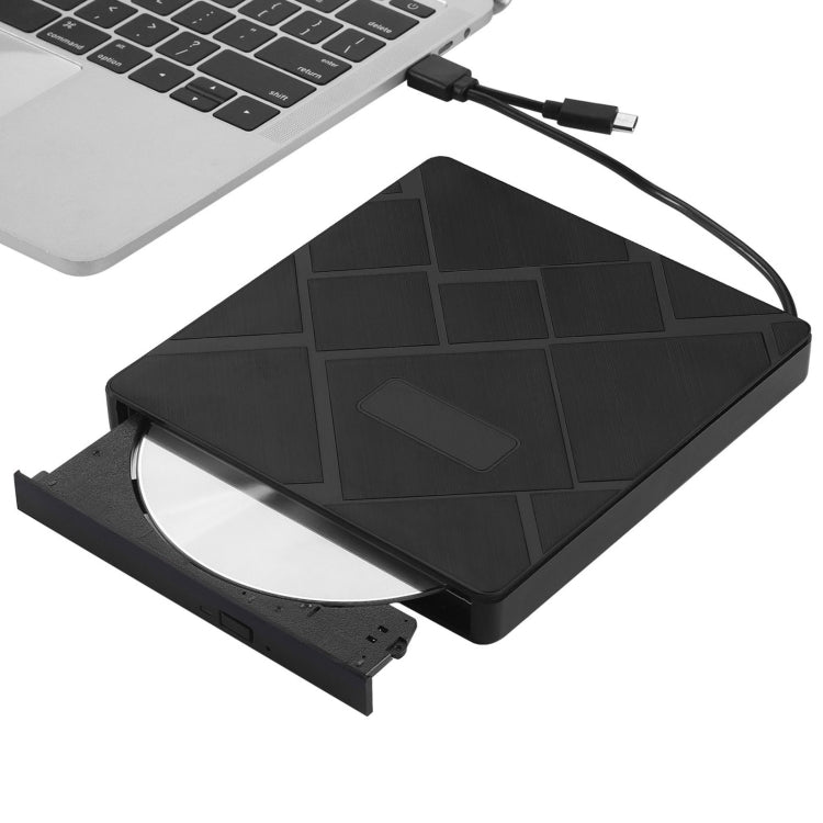 Lisslune | USB 3.0 Type-C DVD Player CD Burner ROM +/-RW optical drive writing device