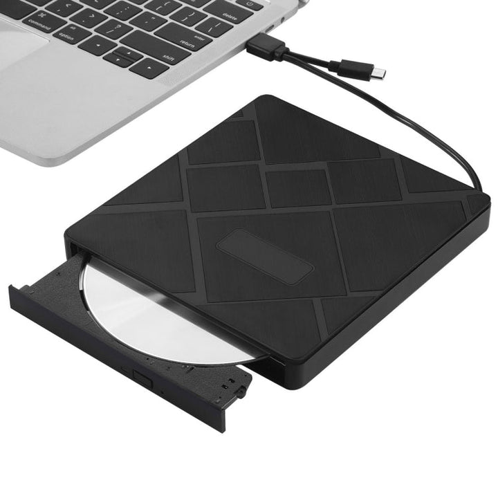 Lisslune | USB 3.0 Type-C DVD Player CD Burner ROM +/-RW optical drive writing device