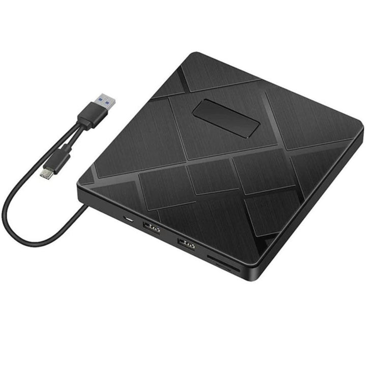 Lisslune | USB 3.0 Type-C DVD Player CD Burner ROM +/-RW optical drive writing device