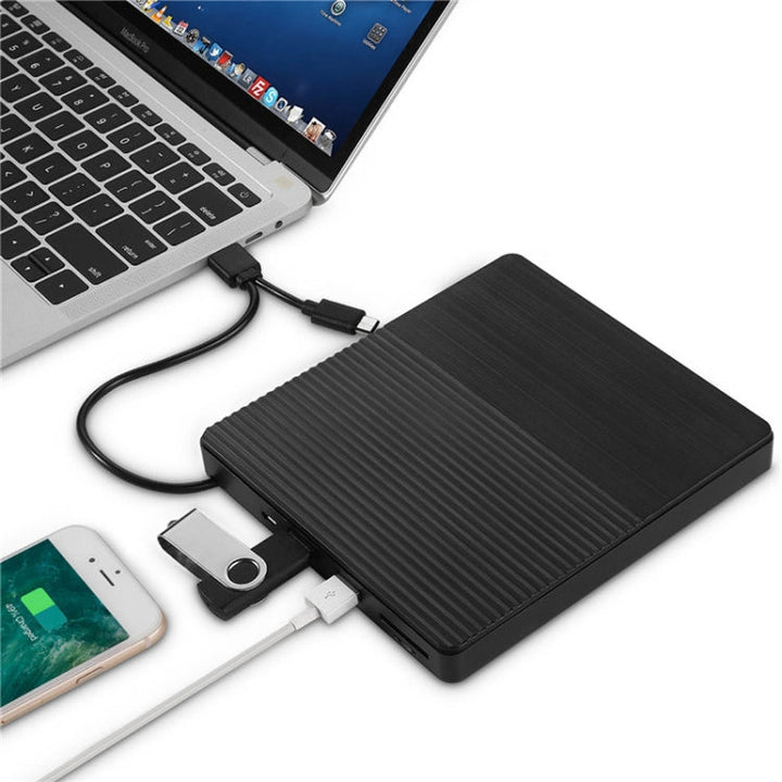 Lisslune | Type-C Portable External CD Drive Optical Drive