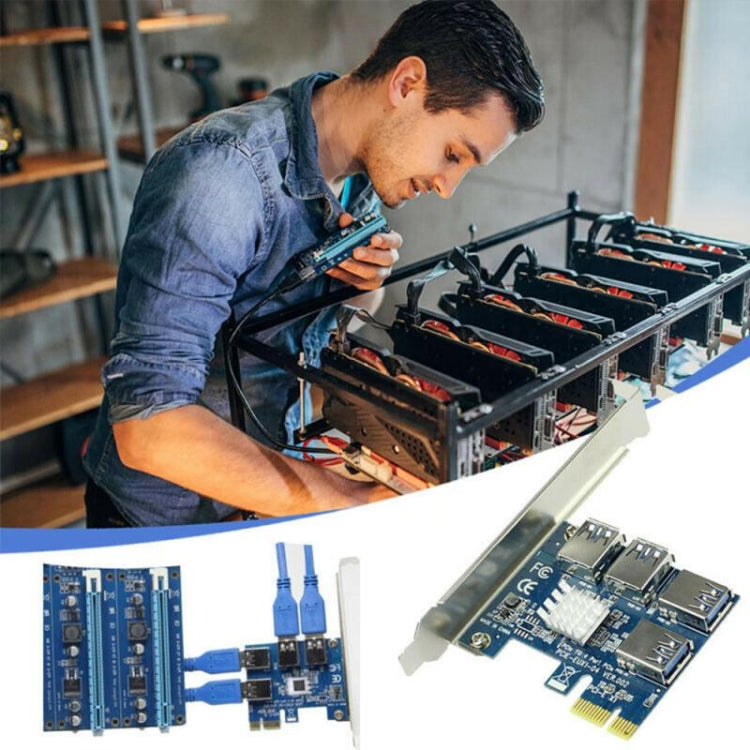 Lisslune | PCI-e 4 Ports USB 3.0 expansion card