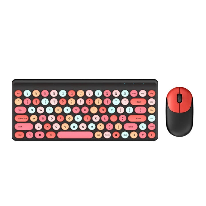 Lisslune | QW02 Wireless Keyboard Mouse Set (Red)