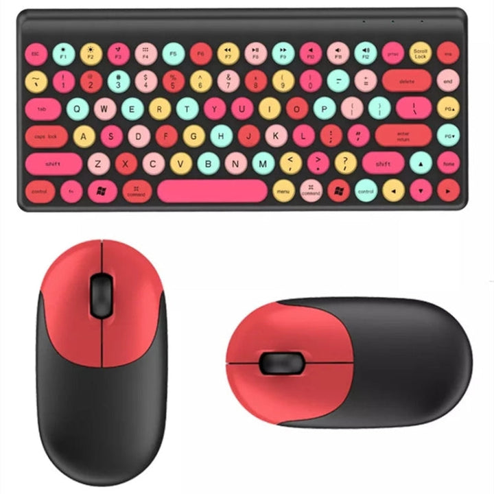 Lisslune | QW02 Wireless Keyboard Mouse Set (Green)