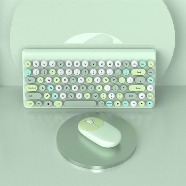 Lisslune | QW02 Wireless Keyboard Mouse Set (Blue)