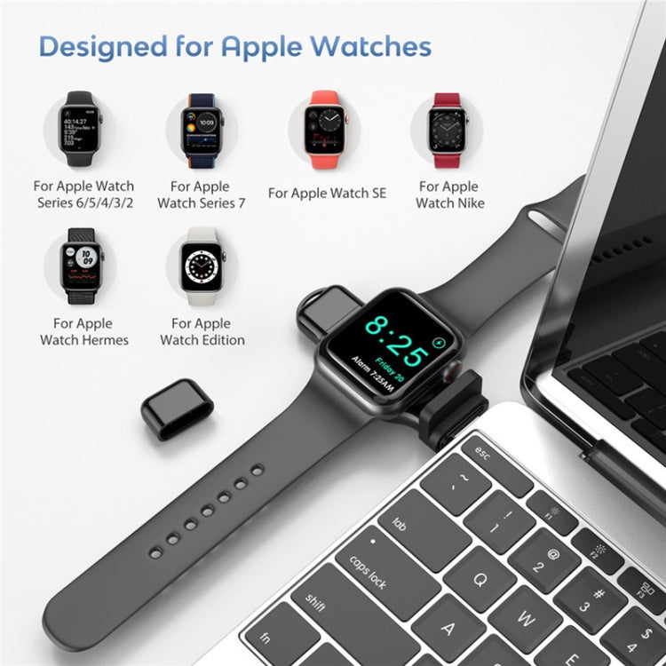 Lisslune | A05 2 in 1 Type C / USB-C to USB-A Magnetic Quick Wireless Charger for Apple Watch