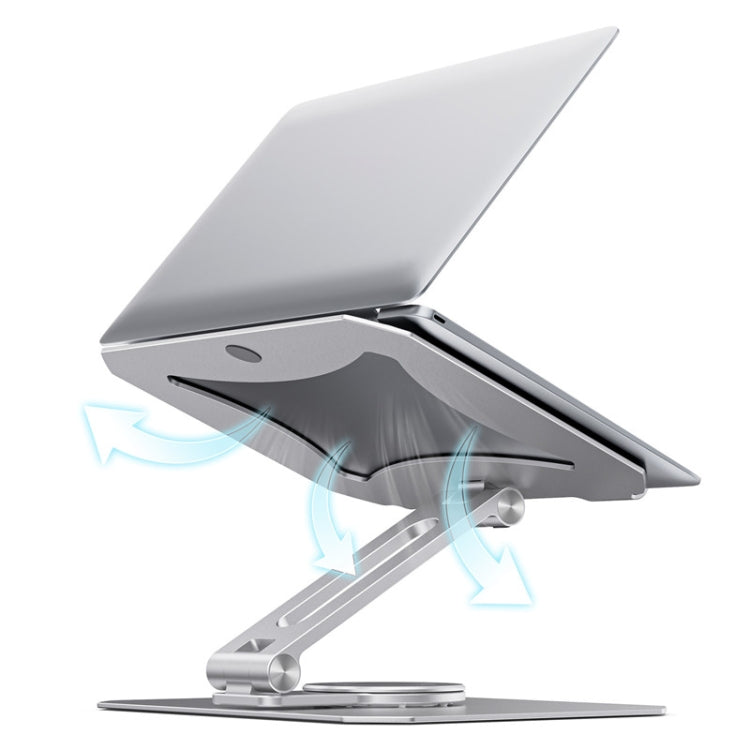 Lisslune | BONERUY L02 Laptop Stand 360 Degree Rotatable Dissipates Heat Aluminum Alloy Holder