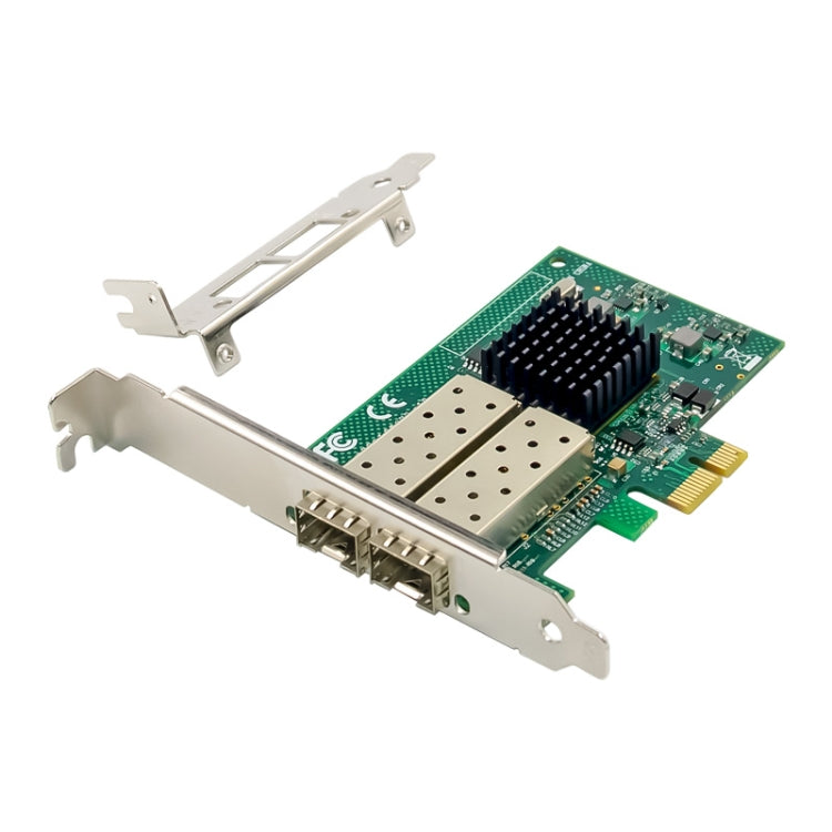 Lisslune | ST7257 PCIE X1 82576EB Dual Port SFP Ethernet Card NIC