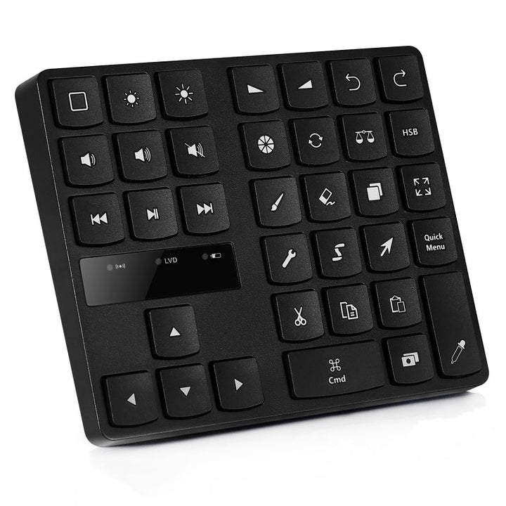Lisslune | MC-533 Bluetooth 5.0 Painting Keyboard 35 Keys Numeric Keypad Wireless Digital Keyboard