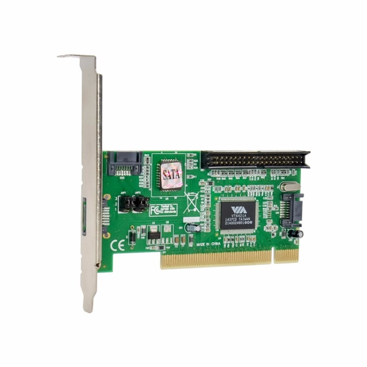 Lisslune | ST515 VIA VT6421 SATA Raid & IDE Controller PCI Card PCI SATA IDE