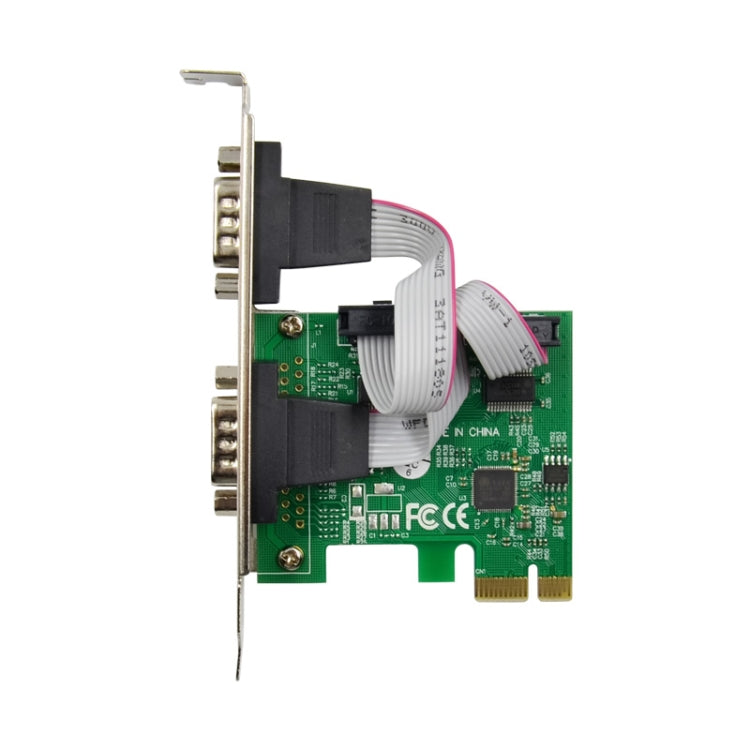 Lisslune | ST316 2 Ports RS232 to PCIE Converter Card AX99100 Chipset