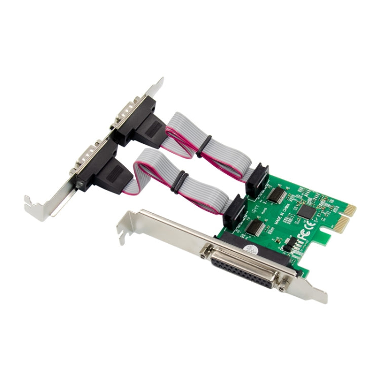 Lisslune | ST317 2S1P PCI Express Parallel Serial Combo Card with 16550 UART