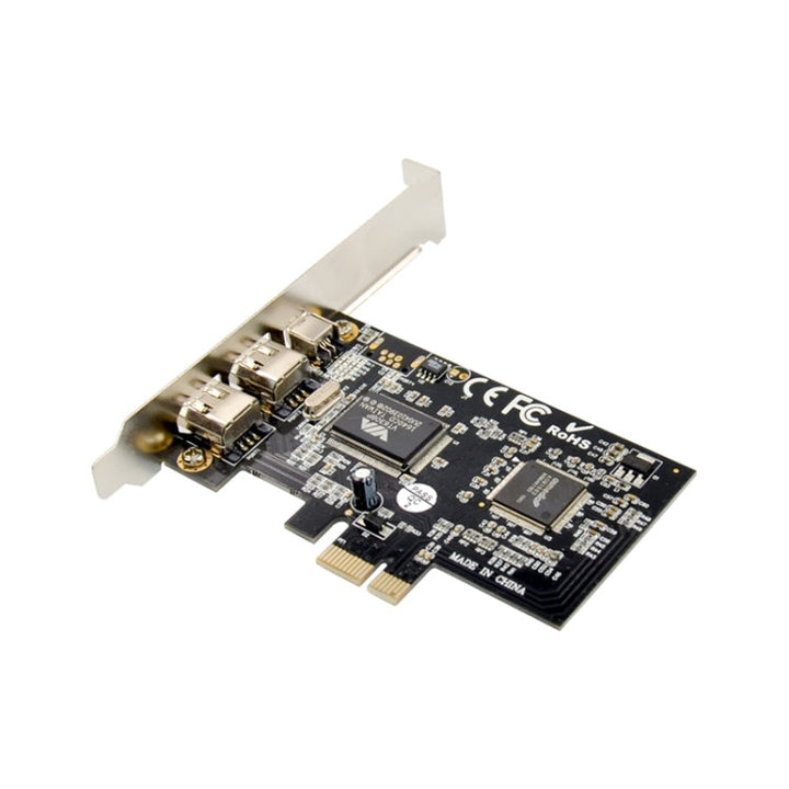 Lisslune | ST21 PCI-E X1 FireWire VT6308 1394A 2+1 Video Capture Card