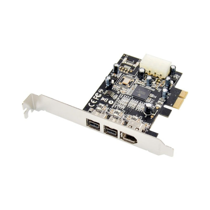 Lisslune | ST23 PCI Express 3 Port Firewire 1394B & 1394A PCIe 1.1 x1 card
