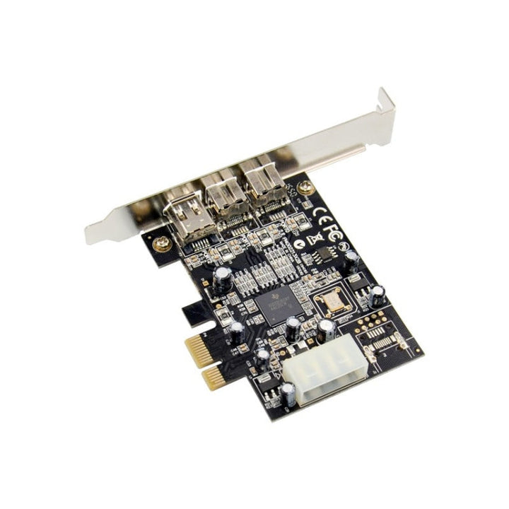 Lisslune | ST23 PCI Express 3 Port Firewire 1394B & 1394A PCIe 1.1 x1 card